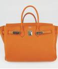 Сумка Hermes Birkin Orange 40 cm